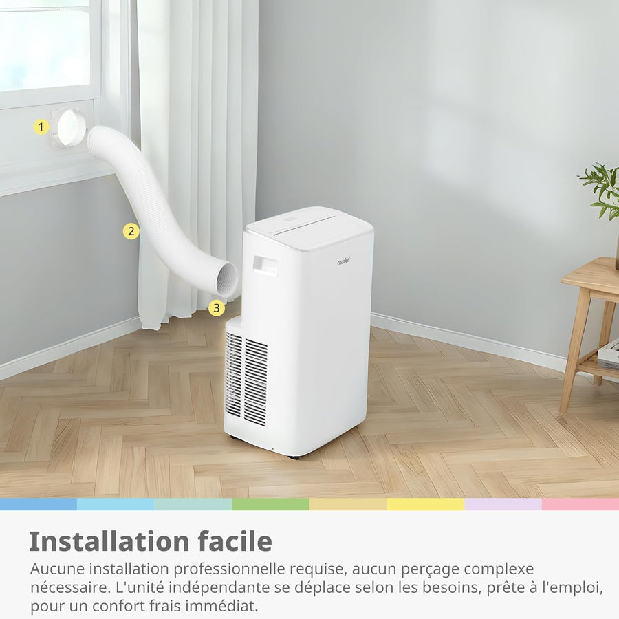 Installation facile du Comfee Breezy Cool avec kit fenêtre