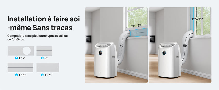 Installation du kit fenetre en quelques minutes